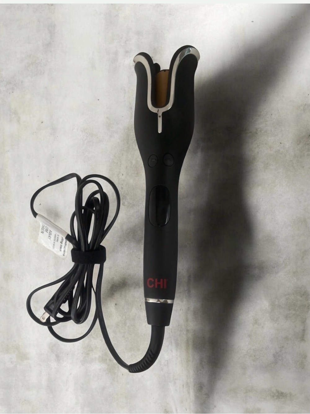 Authentic Chi Spin N Curl automatic rotating curling iron CA2247 black.